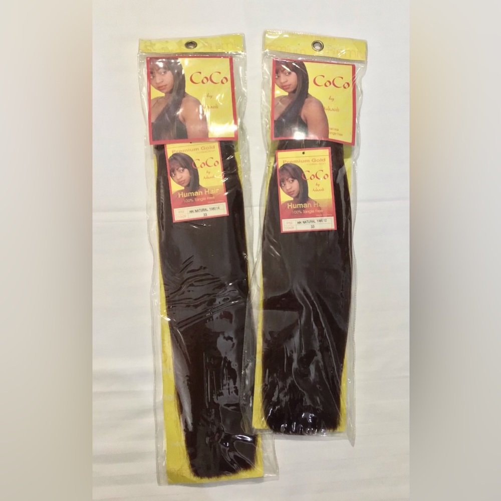 Brown Straight Human Hair Extensions High-Quality